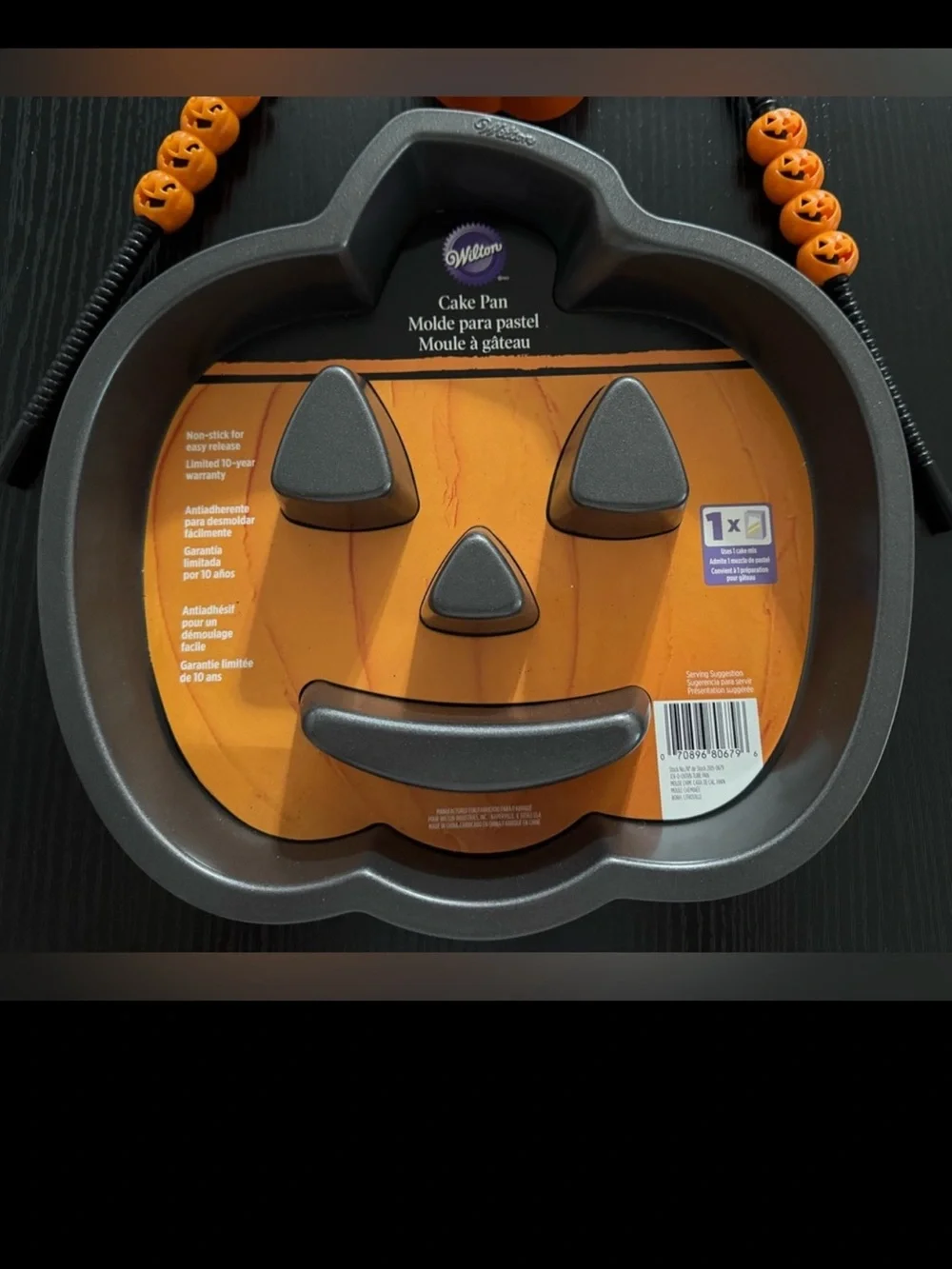Skeleton costume, Halloween cake pan, cups, straws, cookie cutters & pencils